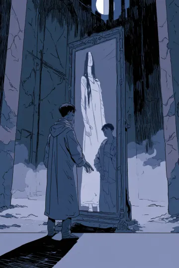 eng vocabulary card: The Ghost in the Mirror
